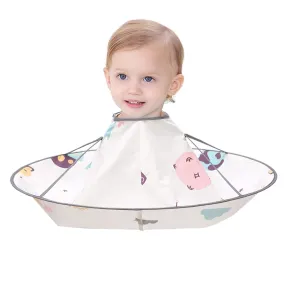Aethland Kids Haircut Cape Hair Cutting Cape, Barber Cape Waterproof Foldable Umbrella Hair Catch Haircut Cape｜Kids Hair Styling Cutting Cape (Bear) Bear