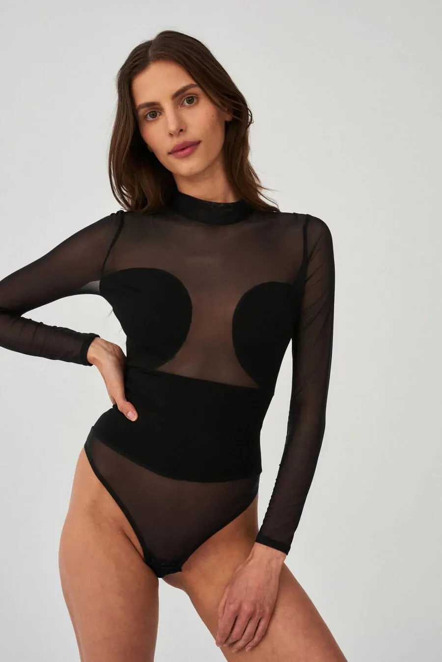 All Nighter Bodysuit Black