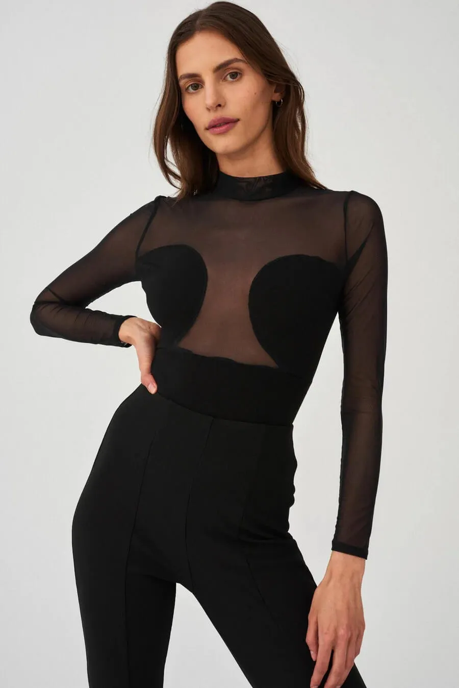 All Nighter Bodysuit Black