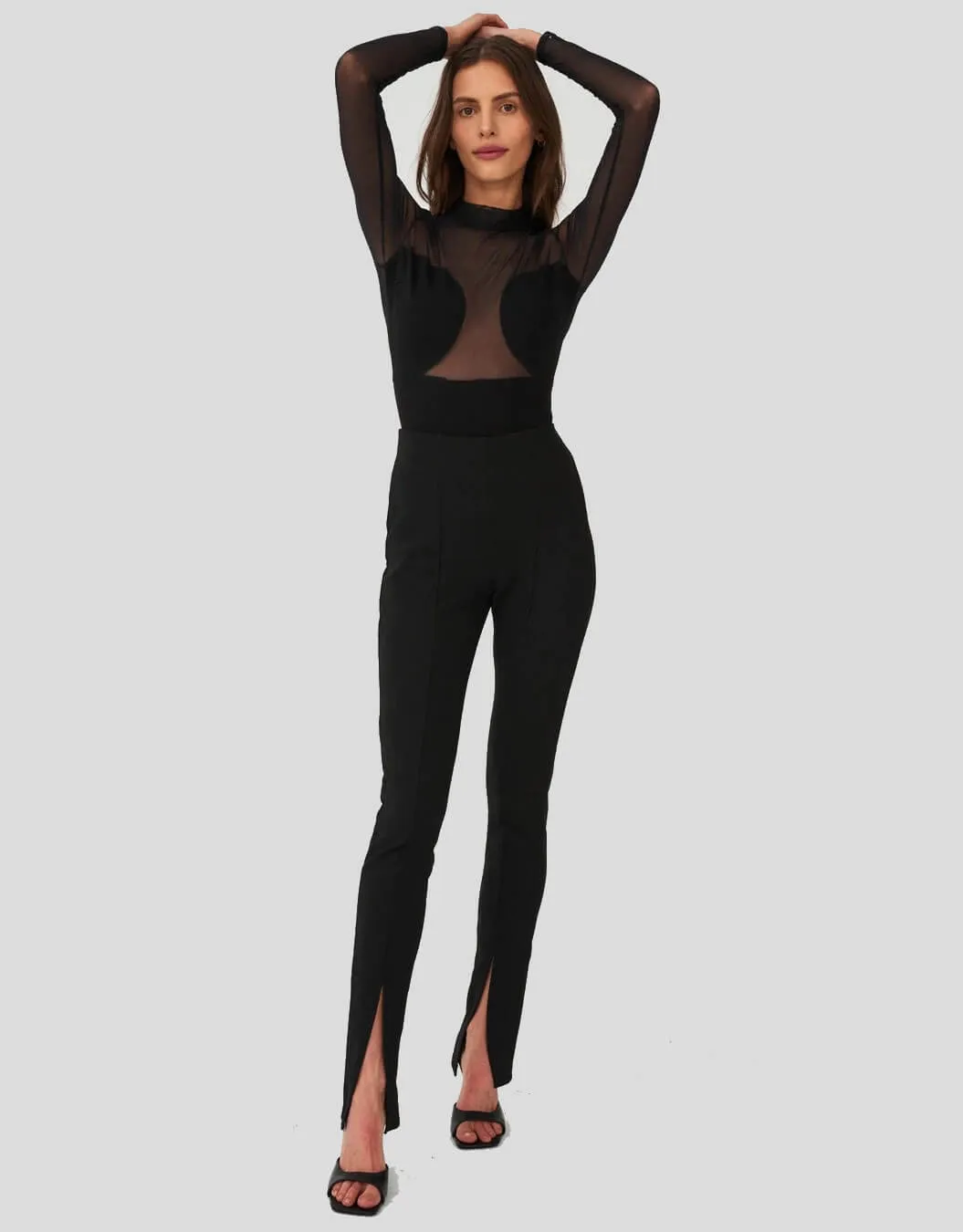 All Nighter Bodysuit Black