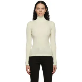 AMI Alexandre Mattiussi Off-White Thin Turtleneck