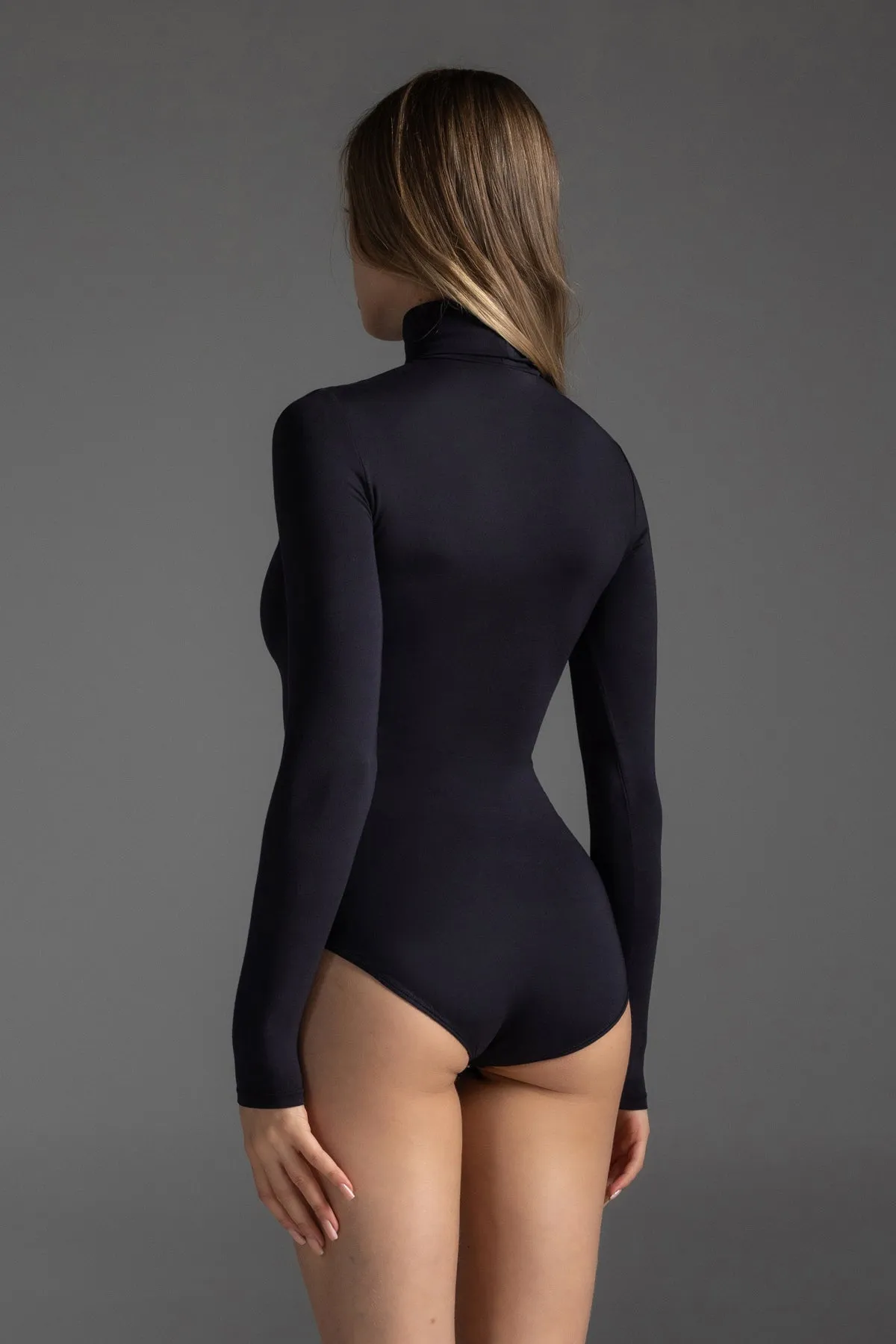 Audrey Long Sleeve Turtleneck Bodysuit