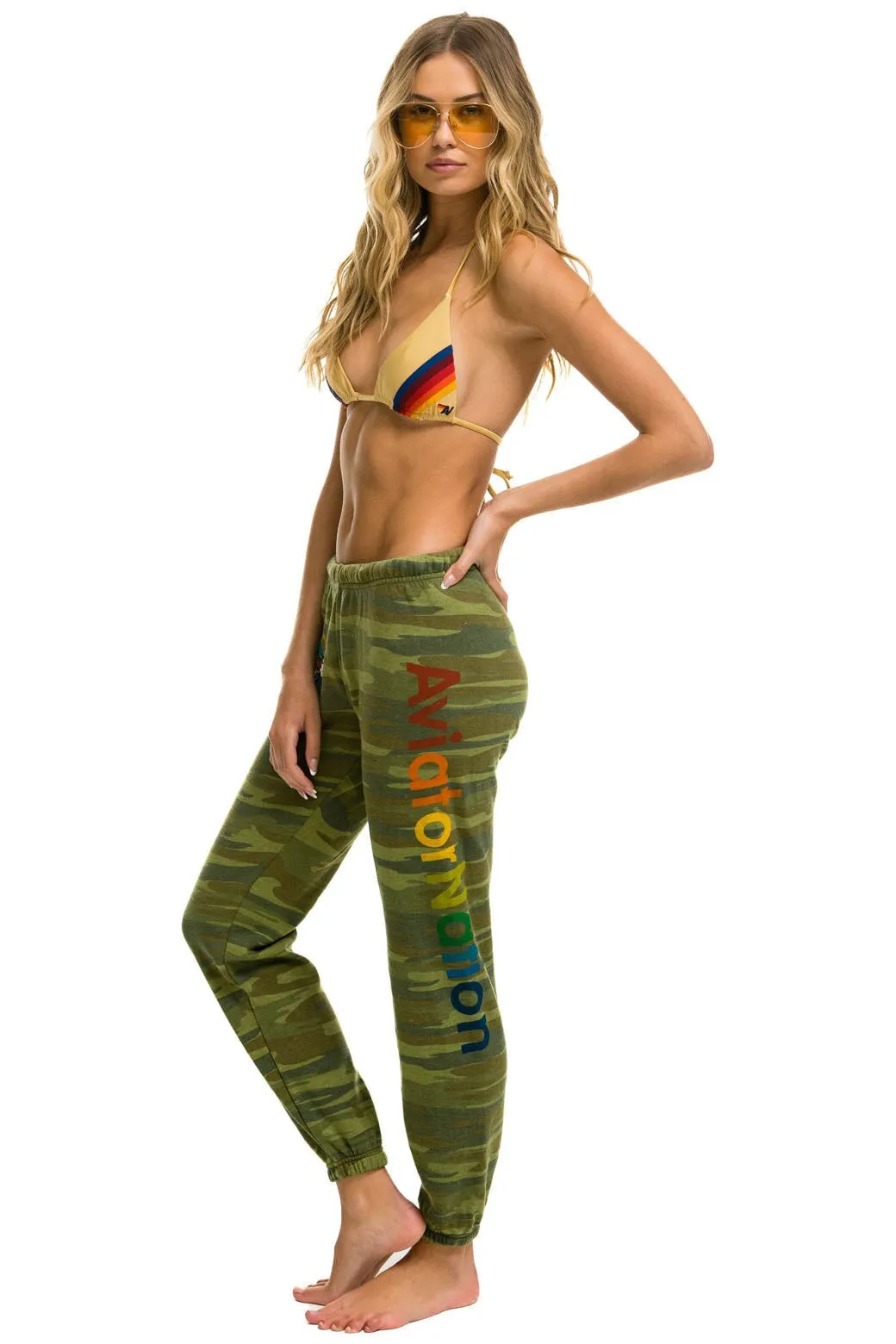 AVIATOR NATION MB - SWEATPANTS CAMO