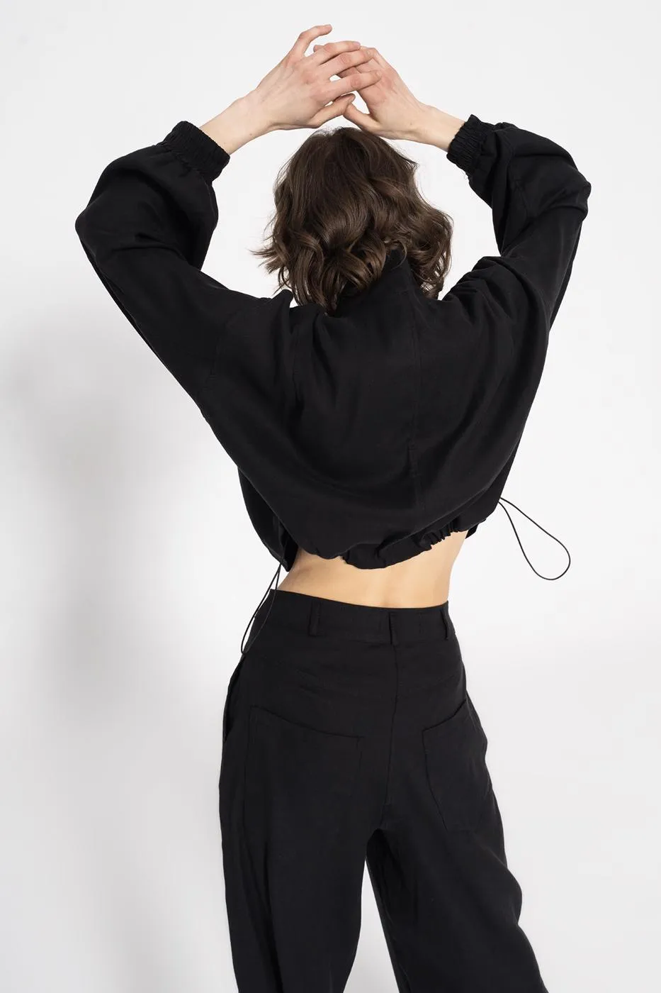 Black Bomber Jacket
