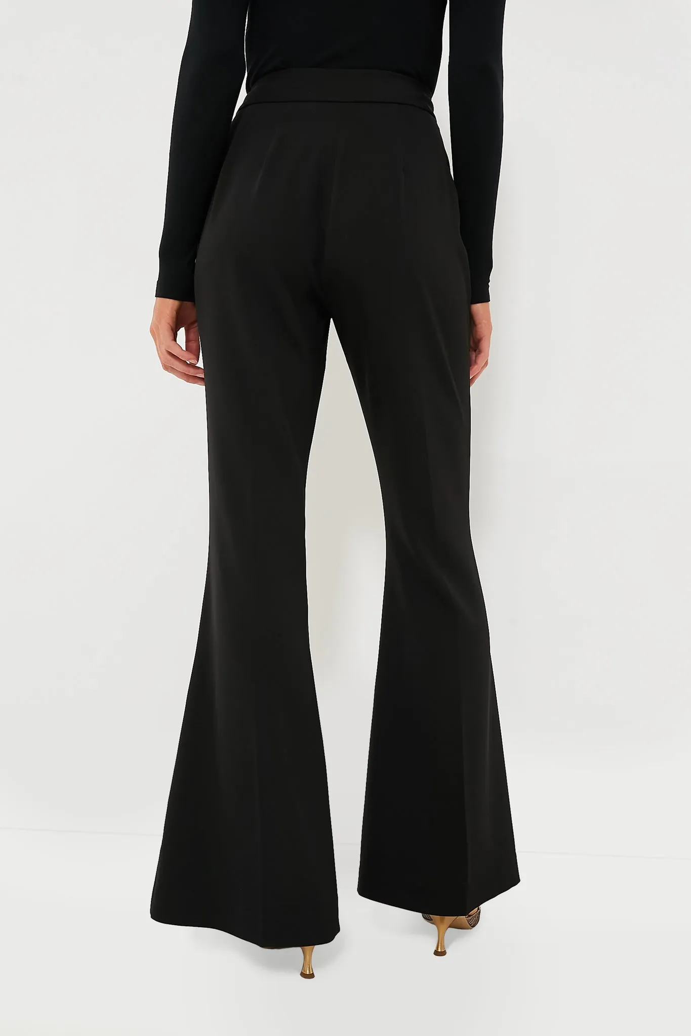 Black Elongating Francesca Pants