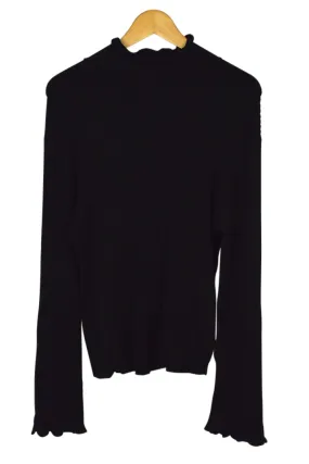 Black Knitted Turtleneck