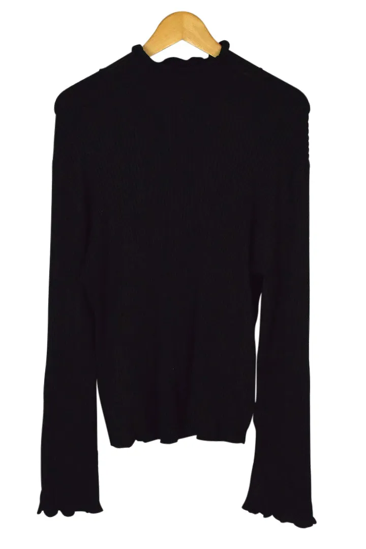 Black Knitted Turtleneck