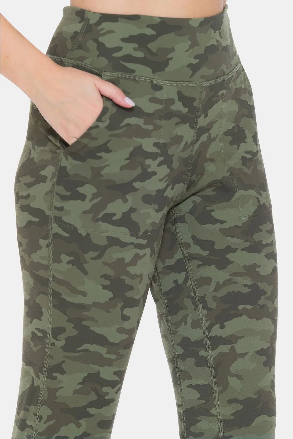 Blue Zone Planet |  Leggings Depot Camouflage High Waist Leggings