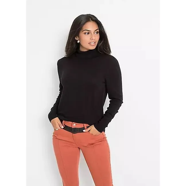 Bodyflirt Black Turtleneck Jumper