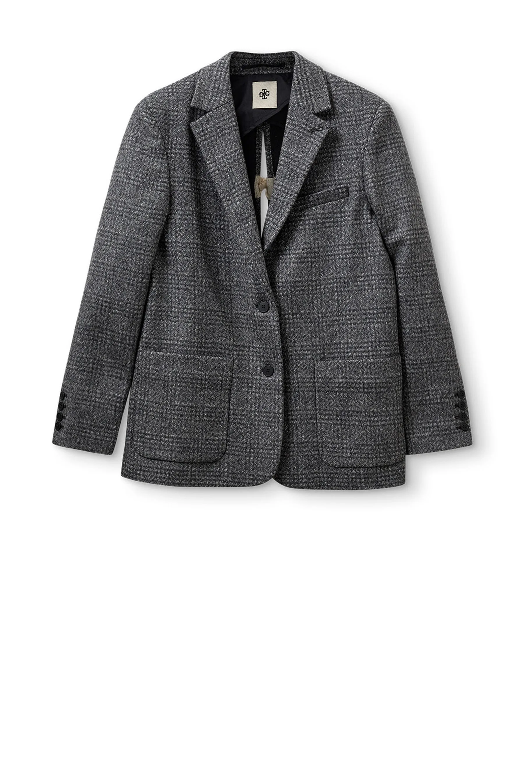 Brad Blazer | Black White Check