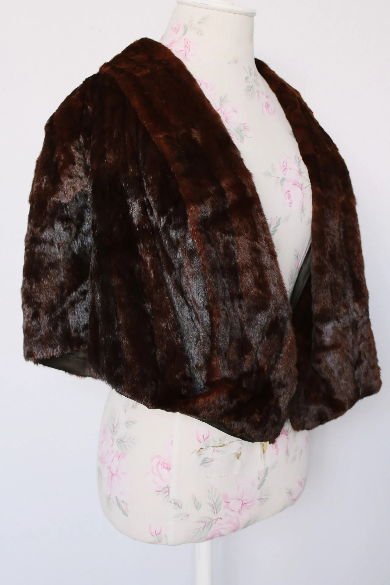 Brown Fur Stole