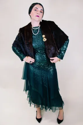 Brown Fur Stole