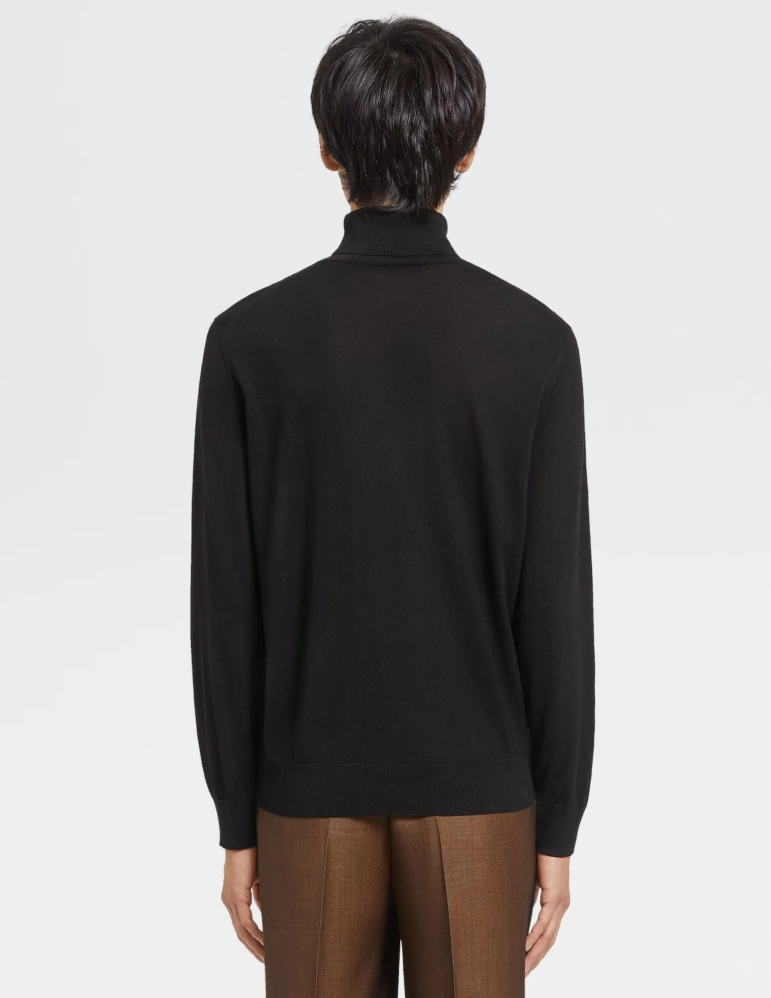 Cashseta Turtleneck | Black