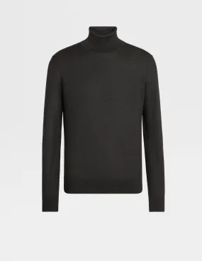 Cashseta Turtleneck | Black