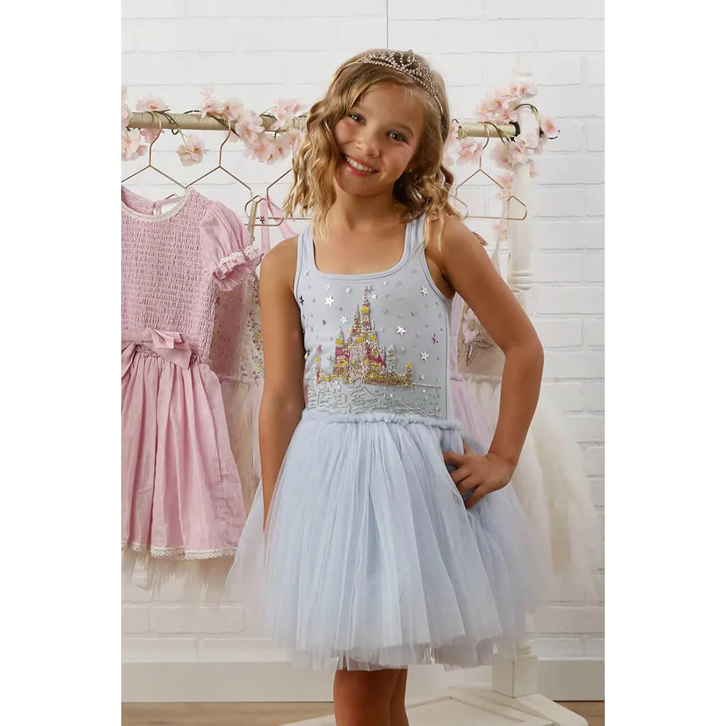Castle Tutu Dress Sky