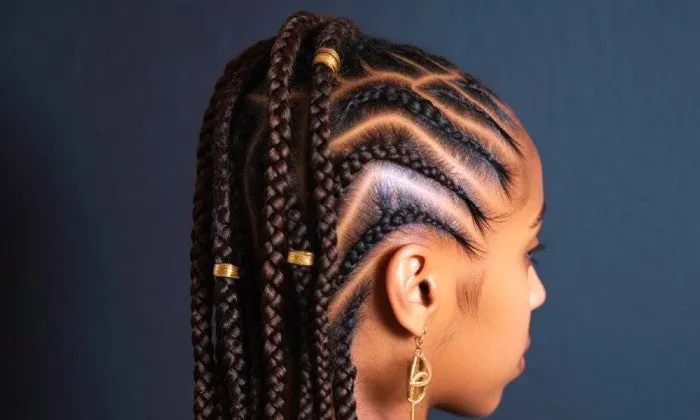 Cornrow Braids at Ness Beauty