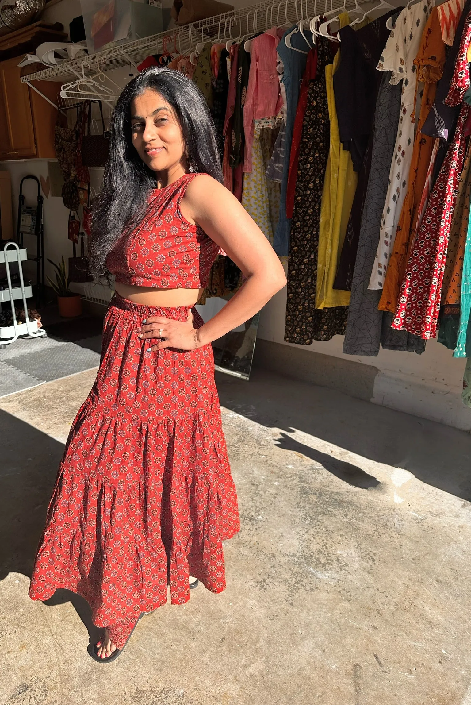 Culver City Coords- Highwaist Skirt Set