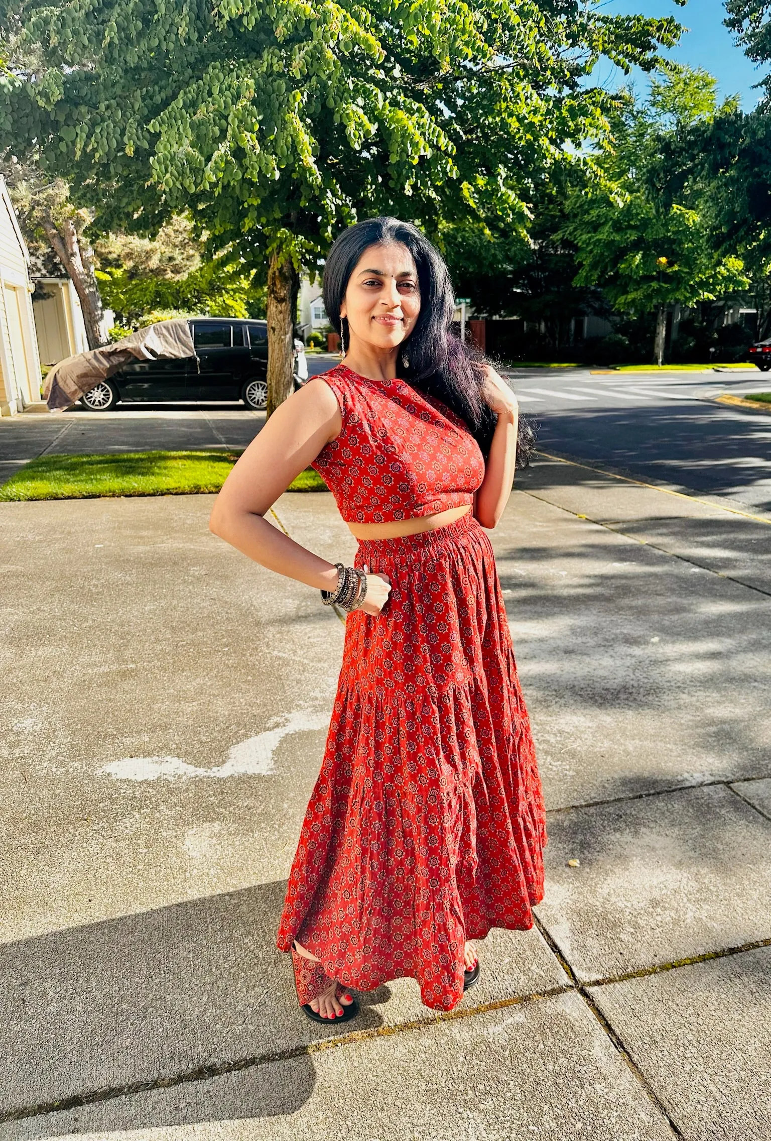 Culver City Coords- Highwaist Skirt Set