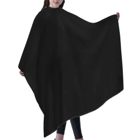 Custom Barber Cape Personalized Logo Text Photo Professional Hair Cutting Cape Customized Haircut Salon Cape for Hairdresser Styling & Home, 1 PCS Black Adult Size