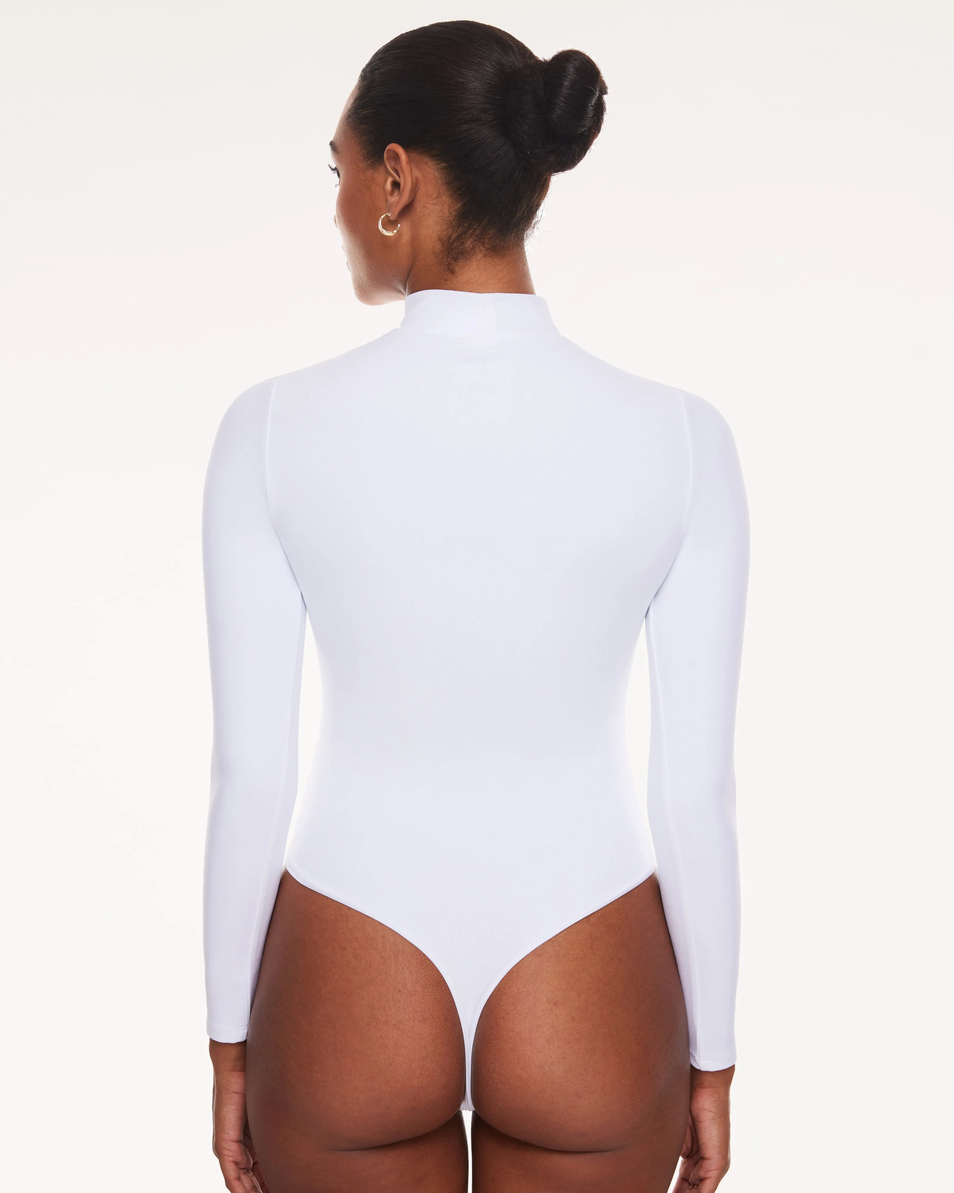 Cut Out Long Sleeve Bodysuit