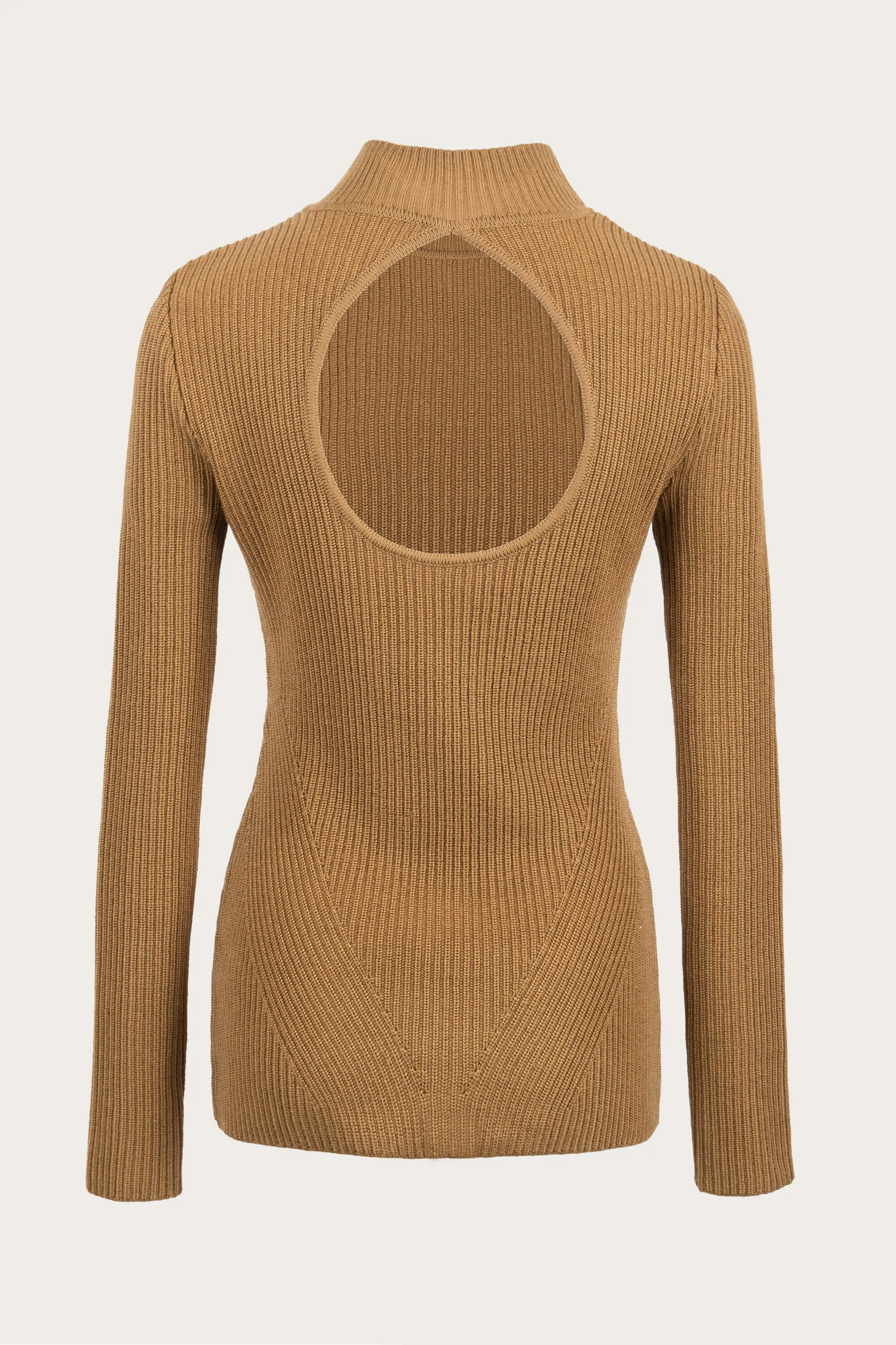 Cutout Turtleneck