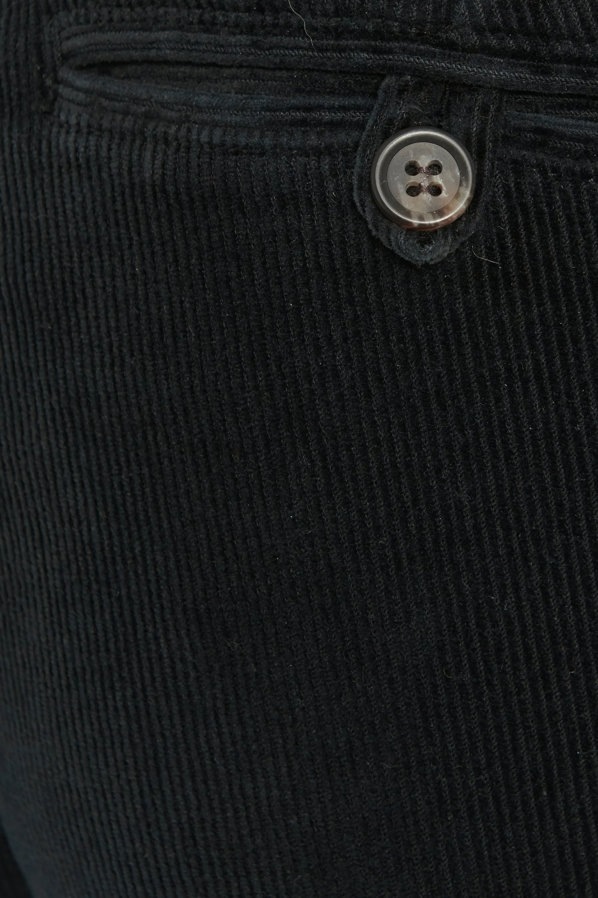Dark Blue Corduroy Preowned Trousers