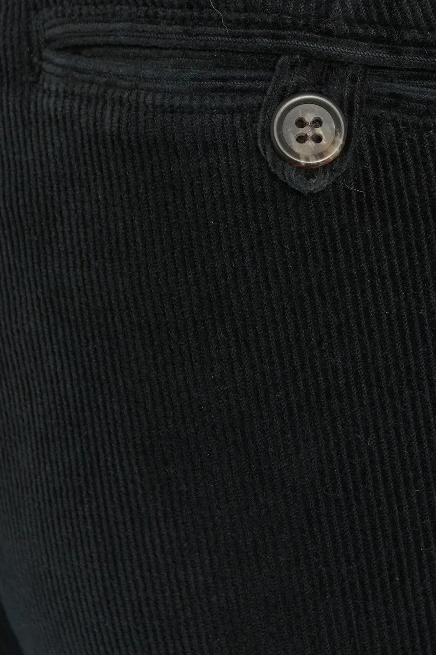 Dark Blue Corduroy Preowned Trousers