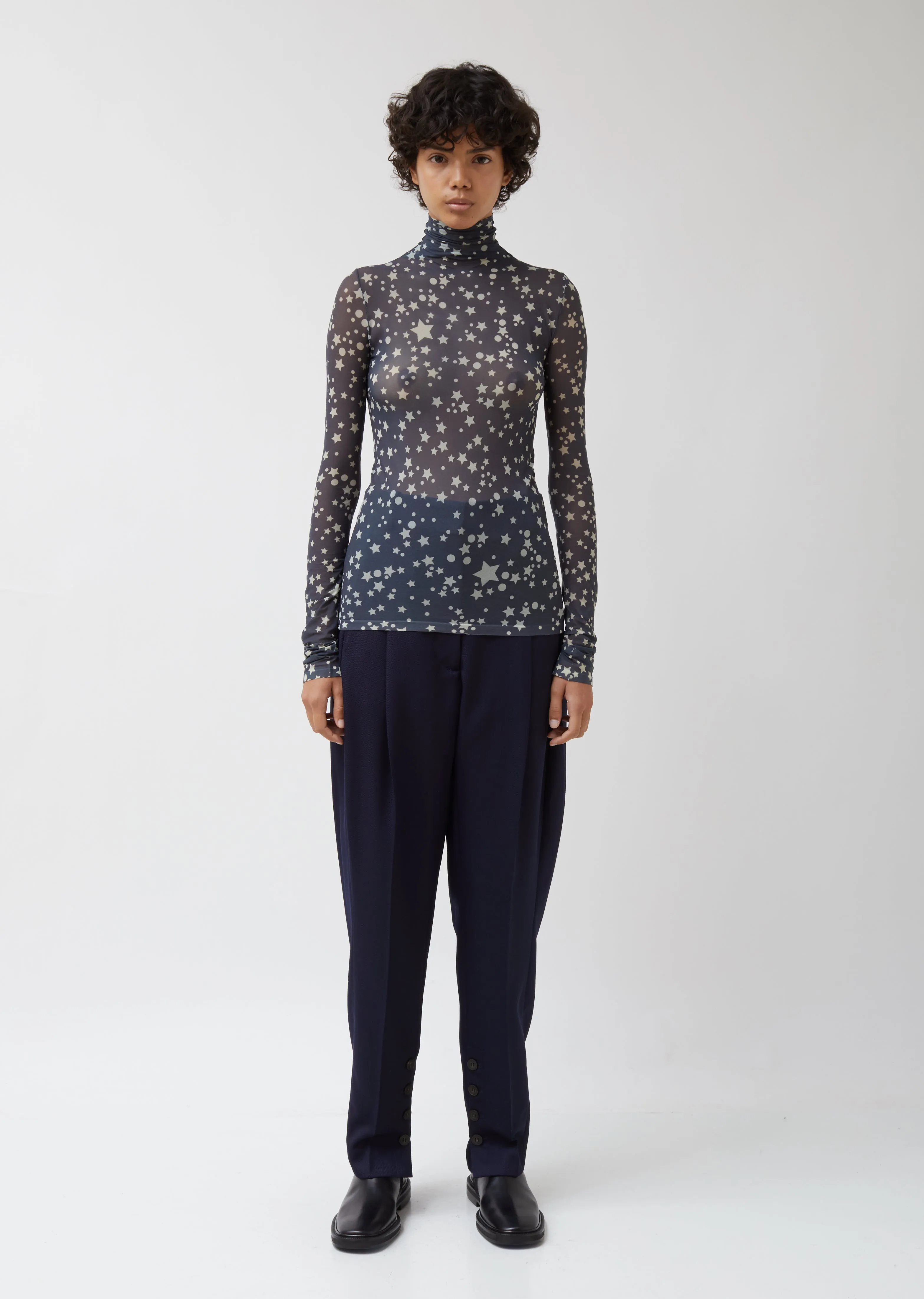 Denise Stars Print T-Shirt