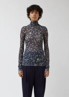 Denise Stars Print T-Shirt