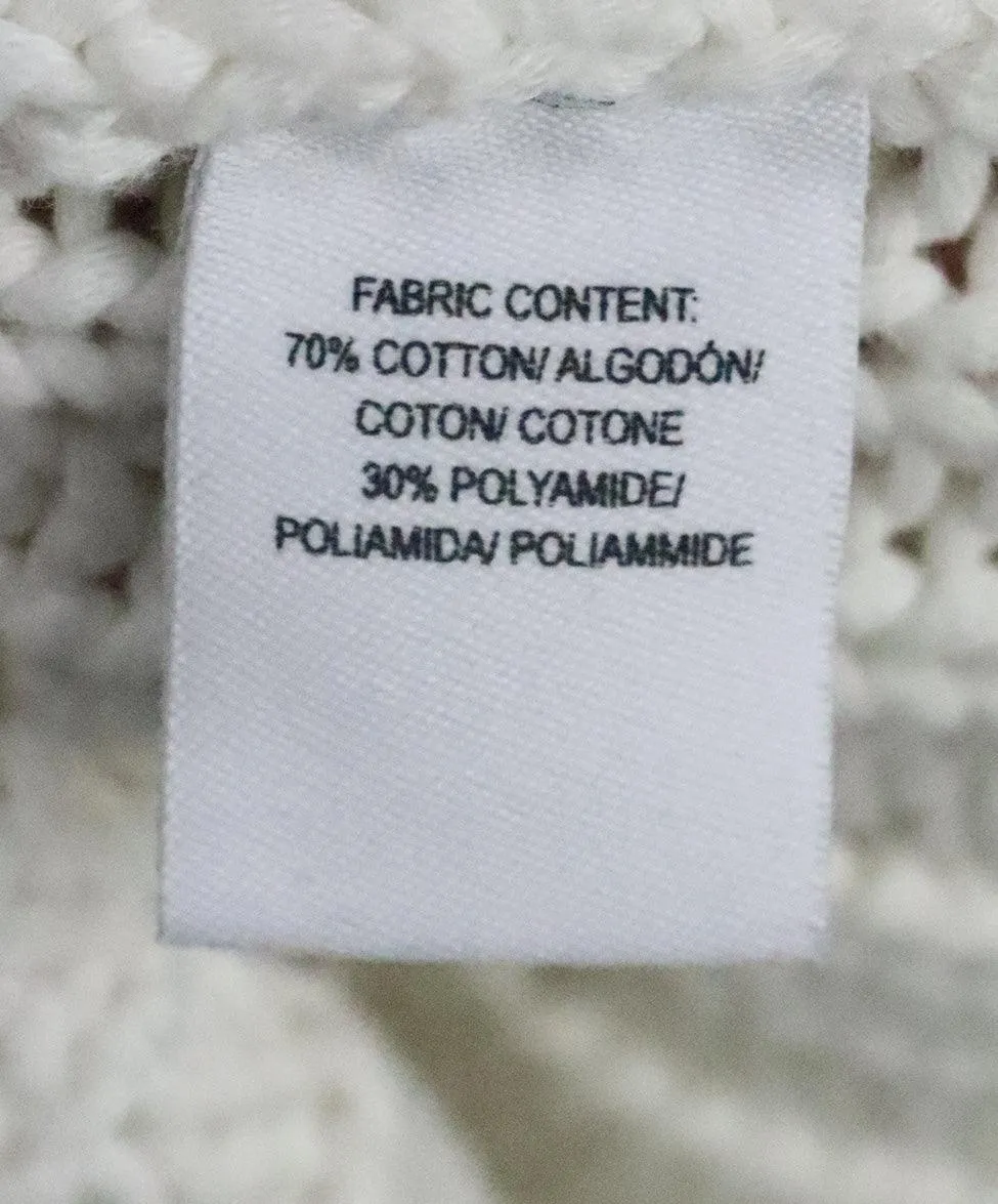 Derek Lam White Knit Sleeveless Turtleneck sz 4