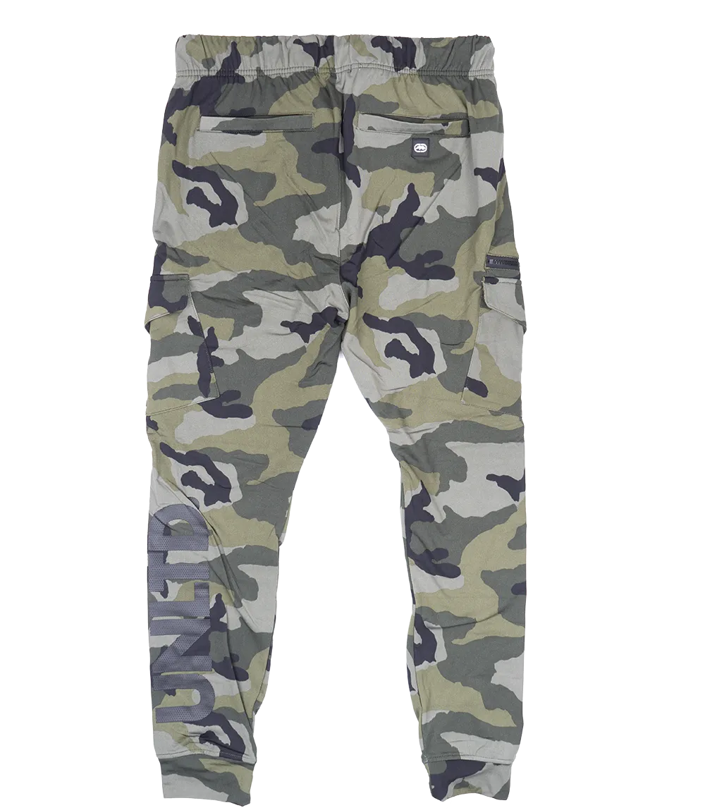 ECKO UNLTD FLEECE JOGGER PANTS COMBAT CAMO - EO12G643T