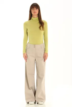 EGLE - Tencel Wool Blend Turtleneck T-Shirt