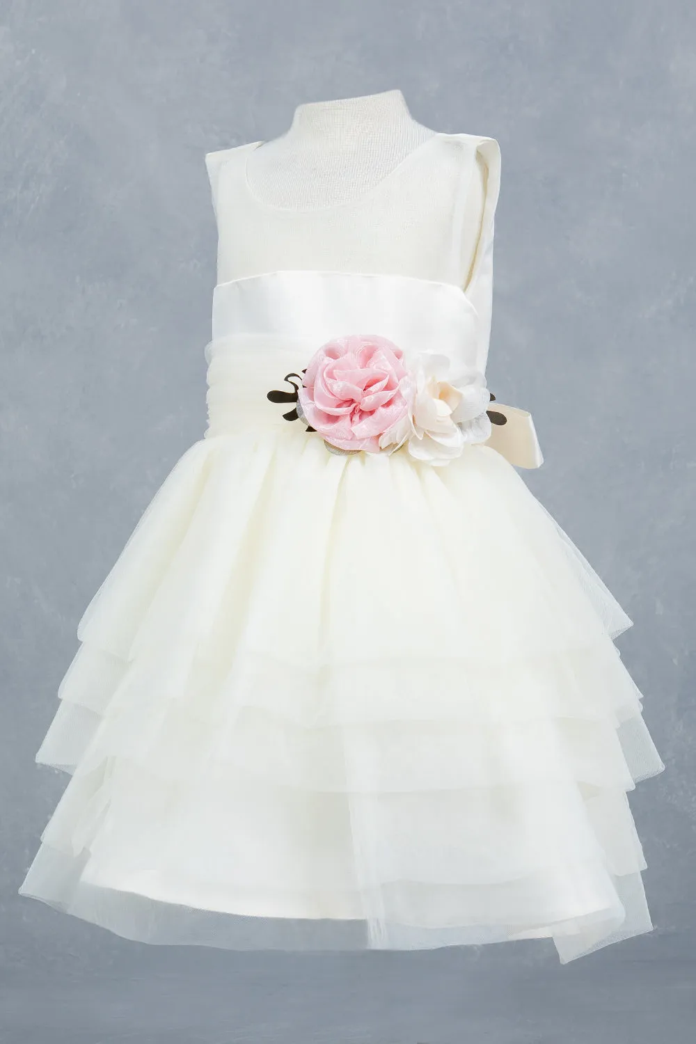Elegant Baby Girls Special Occasion Dress 3-24M
