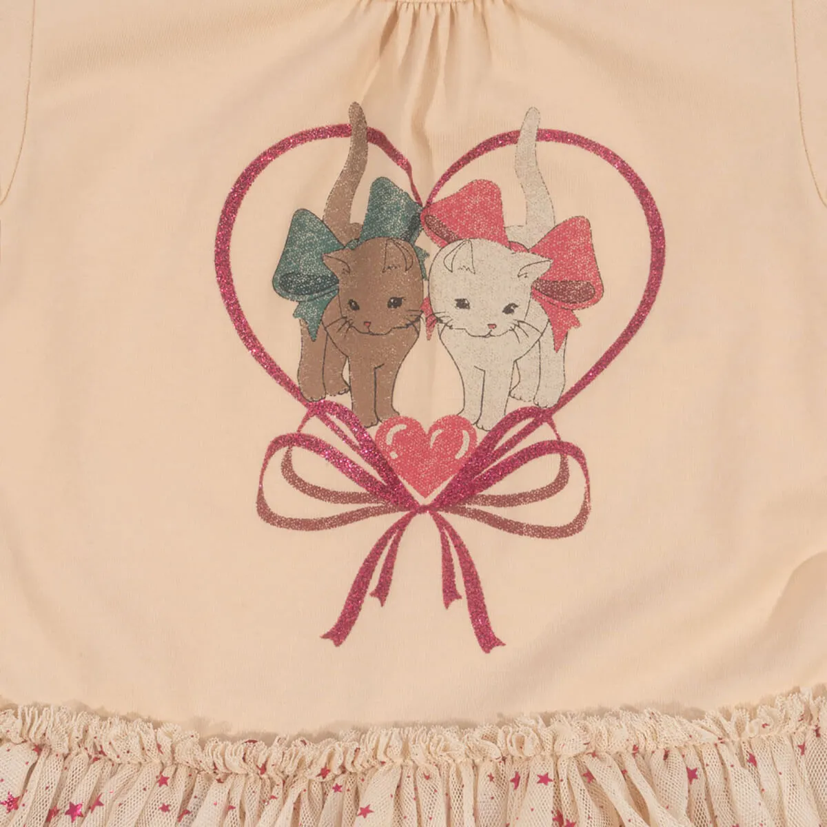 Fairy Ballerina Dress in Fairy Etoile Sangria by Konges Slojd