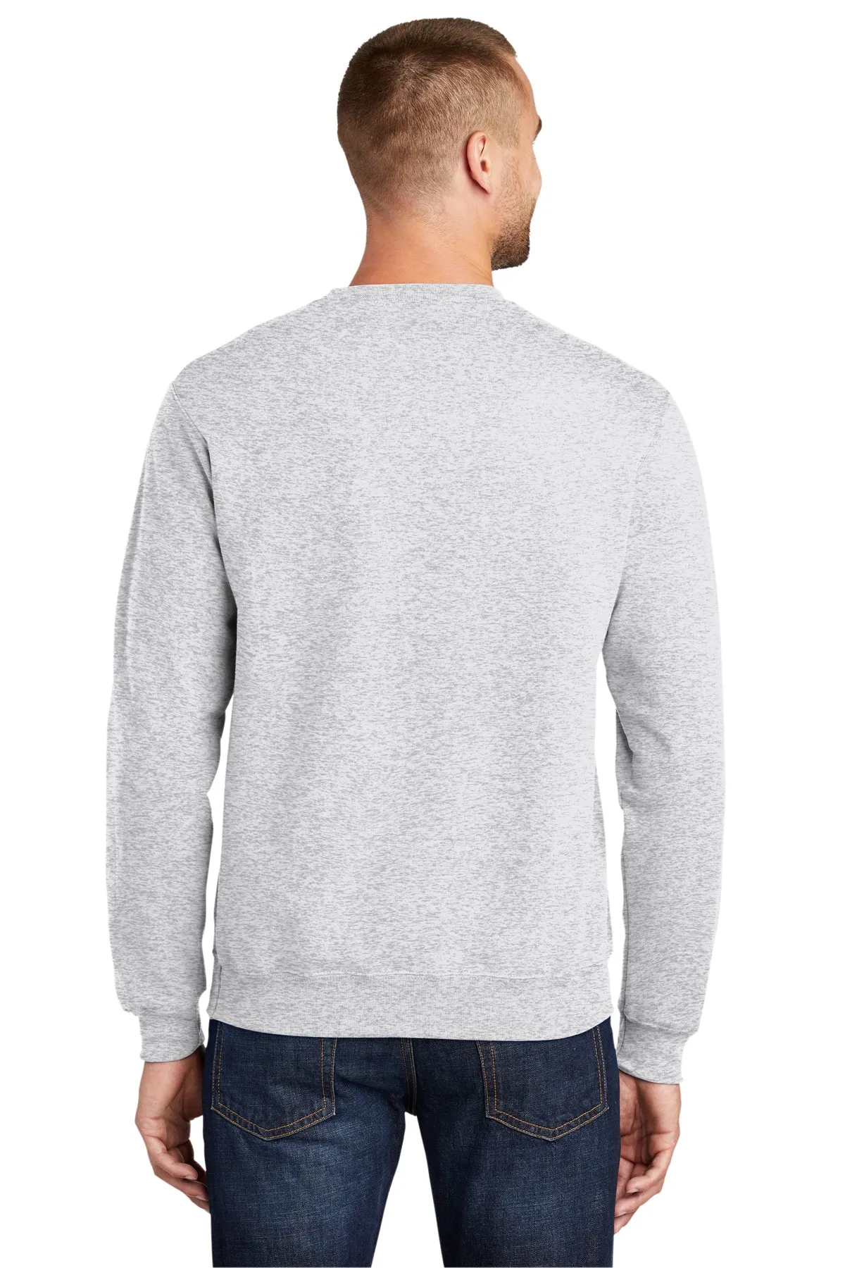 Fleece Crewneck Sweatshirt / Ash / Cape Henry Strength & Conditioning