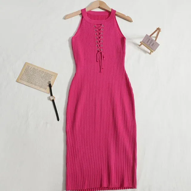 Fresh Cotton Soft Above Knee Bodycon Mini Dress
