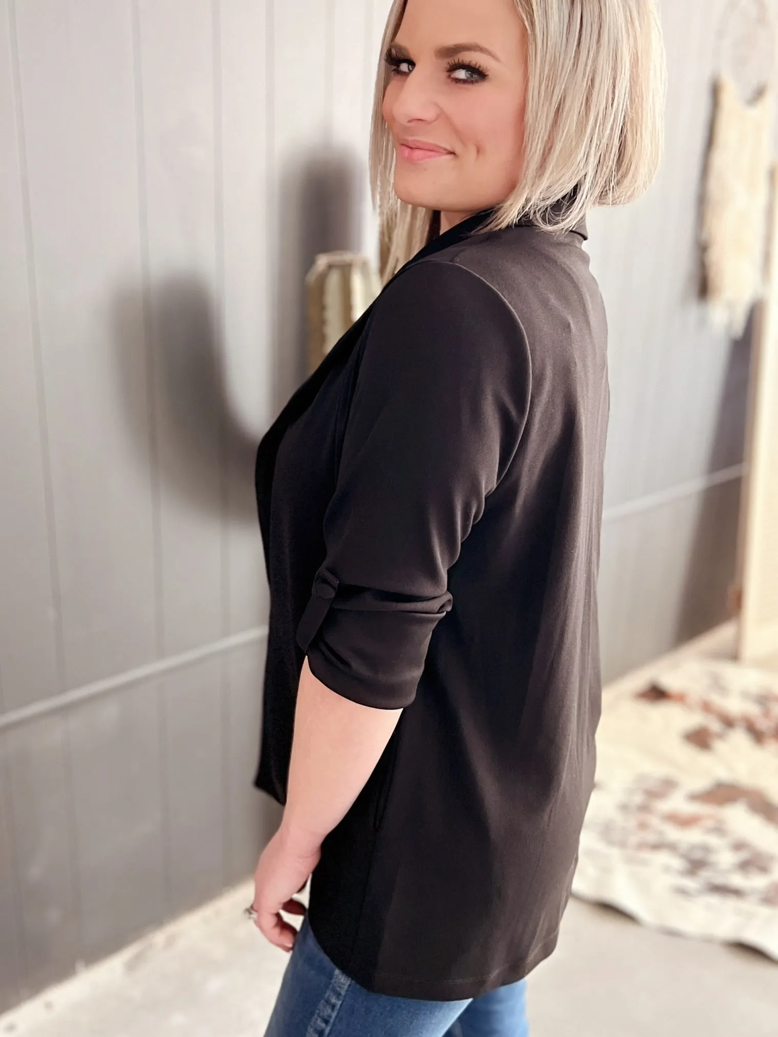 Front Pocket Blazer  - 2 Colors