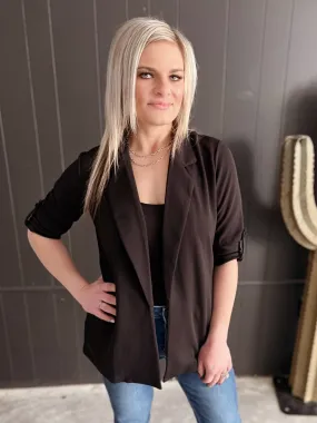 Front Pocket Blazer  - 2 Colors