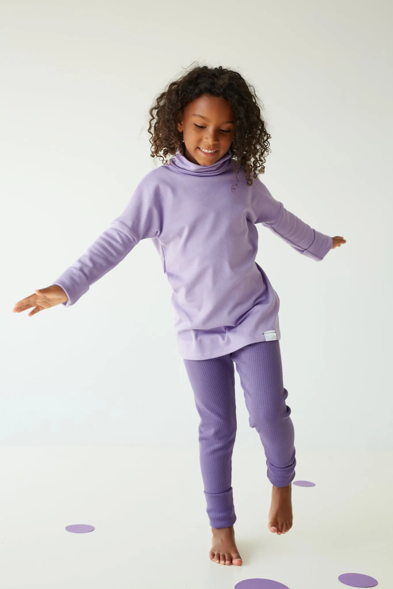 Grow With Me Turtleneck | Lilac (6-18 months)
