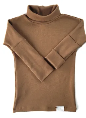 Grow With Me Turtleneck | Mocha Dream (6-18 months, 6-8 years)