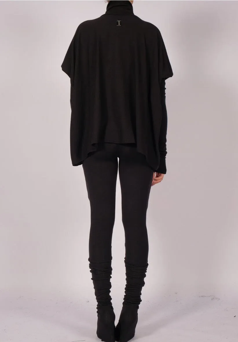 Jersey Turtleneck Batwing