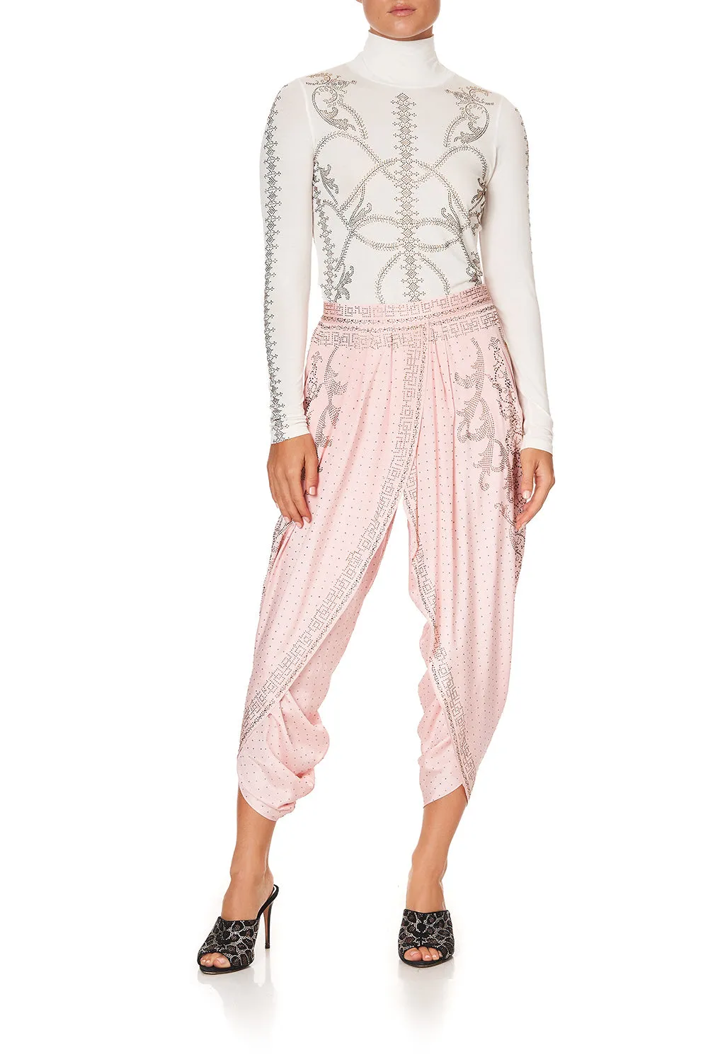 JERSEY TURTLENECK LUXE CREAM