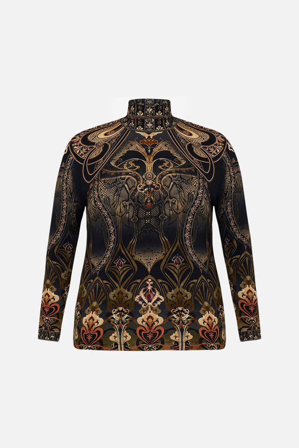 JERSEY TURTLENECK NOUVEAU NOIR
