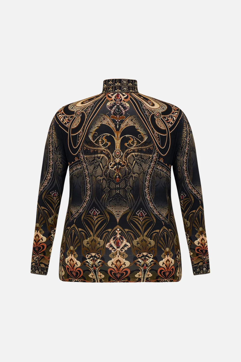 JERSEY TURTLENECK NOUVEAU NOIR