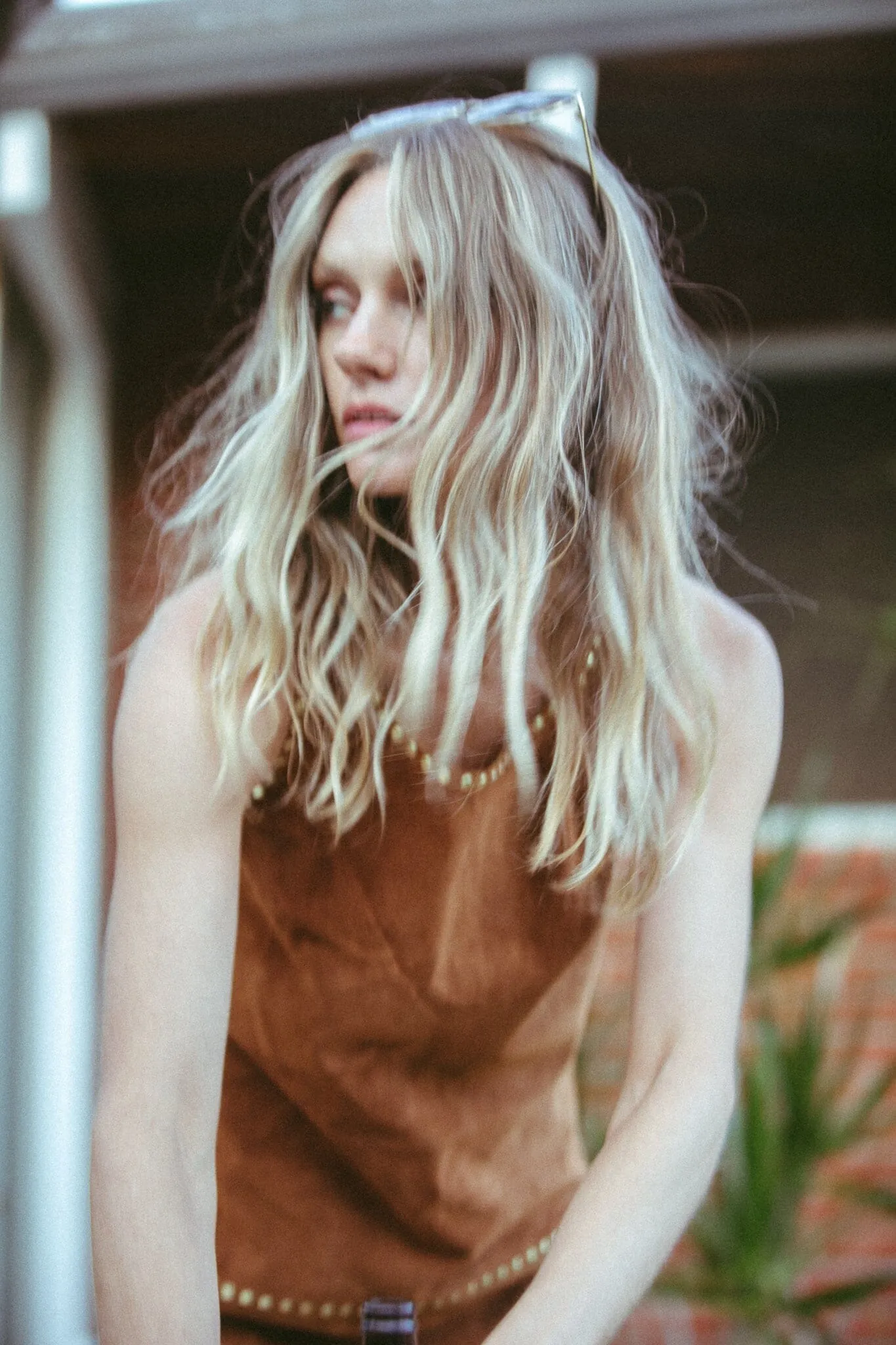 Joplin Suede Dress | Peanut