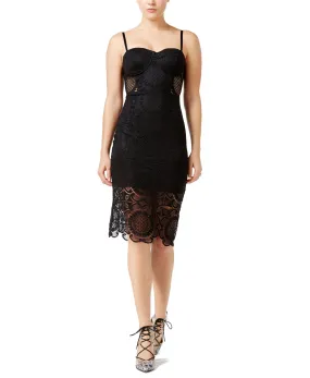 Juniors' Lace Slip Dress