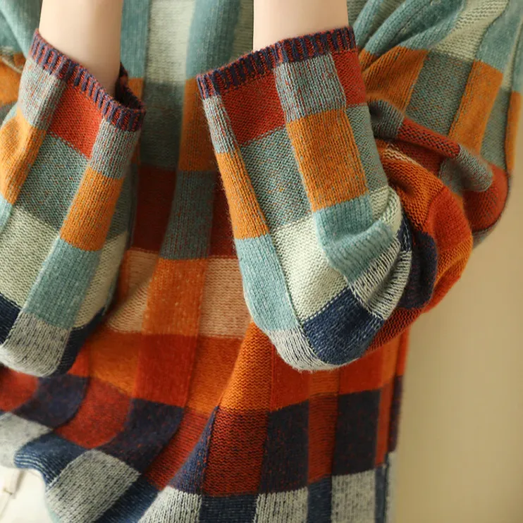 Kate™ Couture patchwork turtleneck