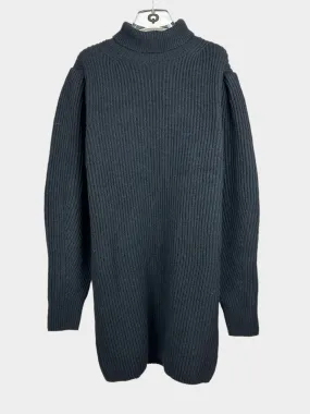 Knitted Turtleneck Dress