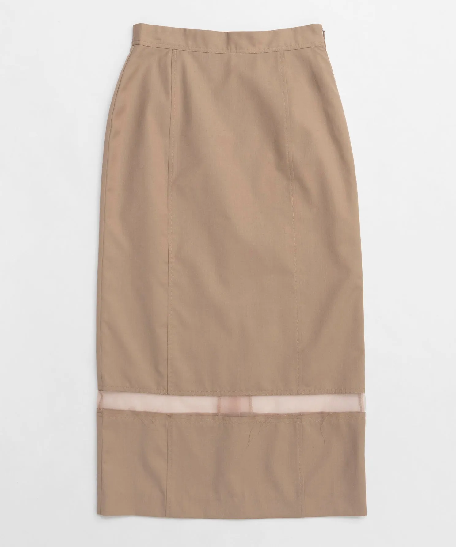 Layered A-line Skirt