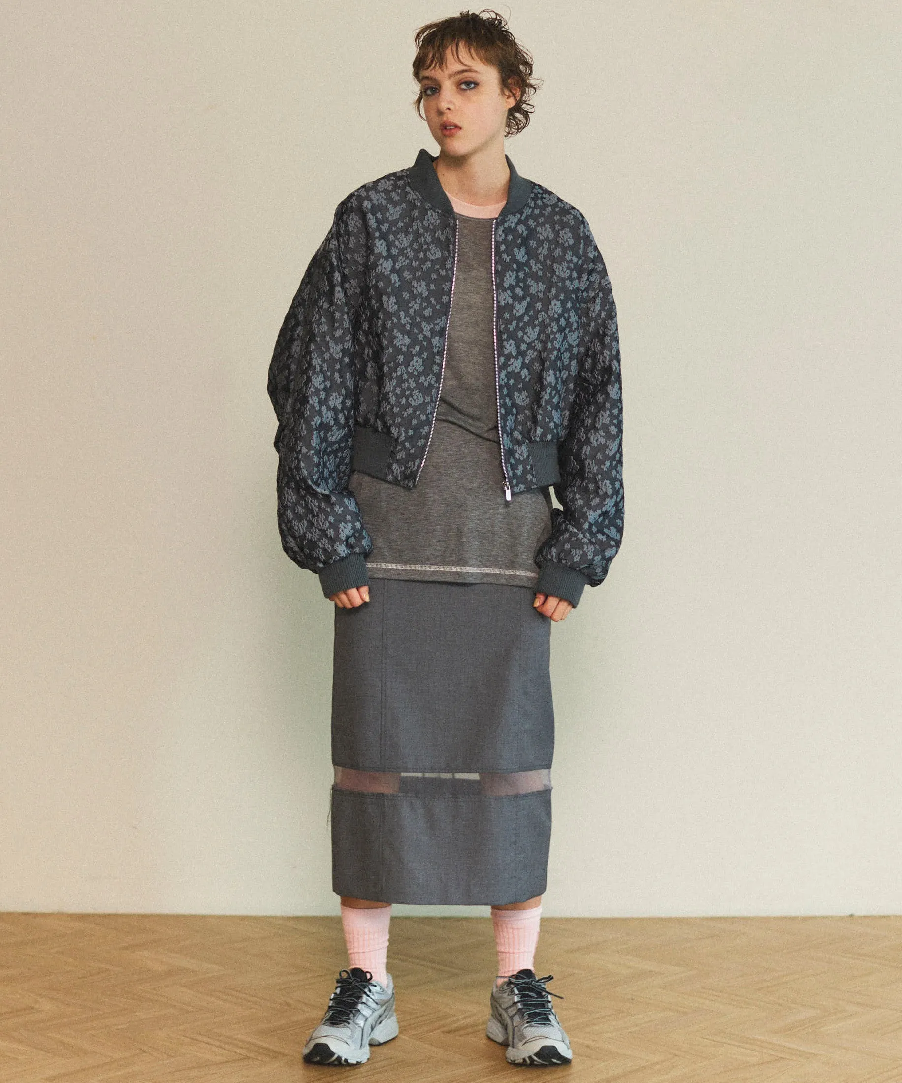 Layered A-line Skirt